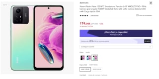 Movil Xiaomi redmi note 12s - 6gb+128gb por 159€