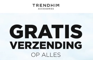 Gratis verzending op alles bij Trendhim