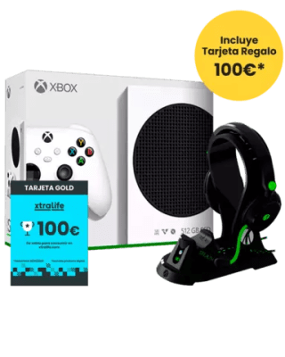 Xbox Series S + Ultimate Gaming Station + Tarjeta Regalo a 339,99€