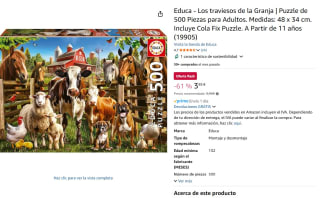 Marca Educa Los traviesos del puzzle de la granja de 500 piezas por 3,85€