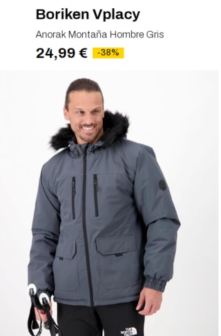 Anorak para Hombre Boriken Vplacy por 24.99€