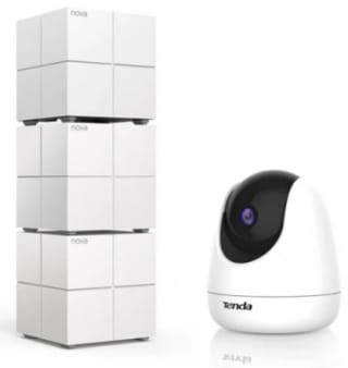 Pack de 3 router Tenda Nova MW6 + CP3 Cámara IP por 94,99€