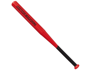 Bate de béisbol HIDETOSHI WAKASHIMA "Tokyo" rojo por 6,66€
