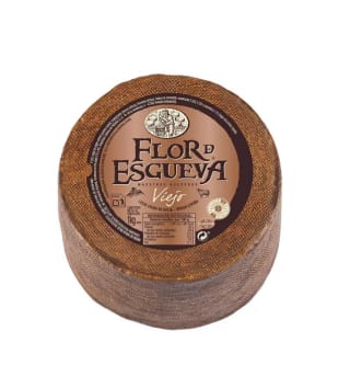 FLOR DE ESGUEVA Queso viejo de oveja mini madurado en corteza natural 1 kg por solo 17,01€