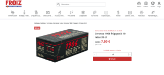 Cerveza 1906 Reserva Especial Pack 10 Latas 33cl por 7,50€