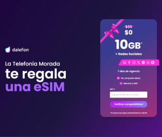 Esim gratis con 10 Gb sin pedir nada