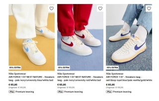 Nike Air Force 1 Low '07 Next Nature voor €56,05 dmv code bij Zalando