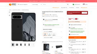 Google Pixel 8 Pro 5G por 588,77€