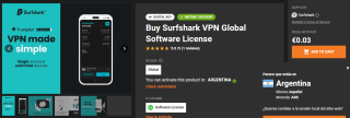 3 Meses de Surfshark VPN por $15 en Gamivo