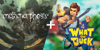 Pack juegos para nintendo Metamorfosis + Lo que el pato quiere decir por 1,99€