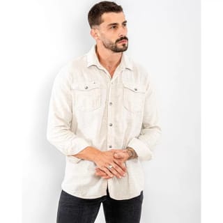 Camisa Masculina de Linho - R$ 179,82