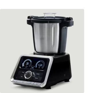 Robot de cocina Tasty Bascula integrada Acero inoxidable 12 velocidades + Turbo Pantalla digital para 6 personas por 124,99€