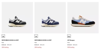 25% extra korting op de outlet van New Balance met de kortingscode