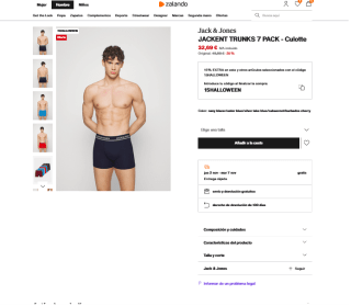 Pack 7 boxer Jack and Jones por solo 27,79€