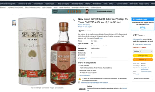 Ron New Grove SAVOIR FAIRE Belle Vue Vintage 15 Years Old 2005 por