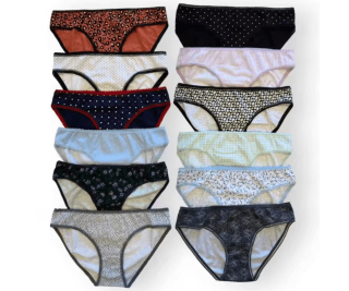 12 Bragas Algodón Elástico Cintura Media Mujer Don Algodon Underwear por 10,69€ (Nuevos usuarios por 8,21€)