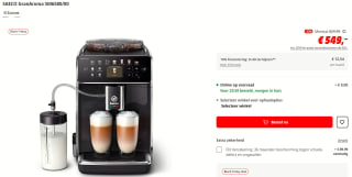 SAECO GranAroma SM6580/00 Espressomachine voor €549 bij de Mediamarkt
