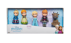 Pack Disney Frozen con 5 mini muñecas Jakks Pacific por solo 14,98€