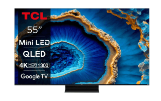 TV MiniLED 55" TCL 55C805 VA FALD 384 zonas 144Hz Google TV 11 Dolby Vision & Atmos 1 Año FILMIN por solo 569,99€