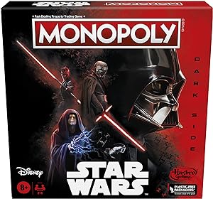 Monopoly: Disney Star Wars Dark Side Edition por $334 en Amazon