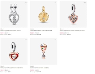 Charm Pandora desde solo 9€ dos modelos