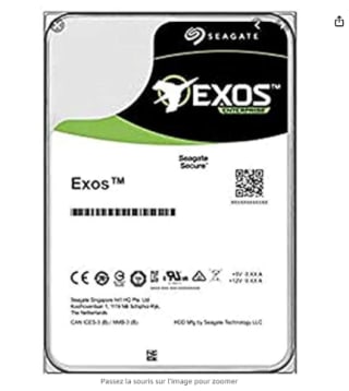 Seagate Exos X16 ST16000NM001G - Disque Dur à 375€
