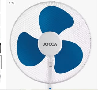 Ventilador De Pie Jocca 40cm 40w por 23,87€ (Cuenta Nueva 14.32€)