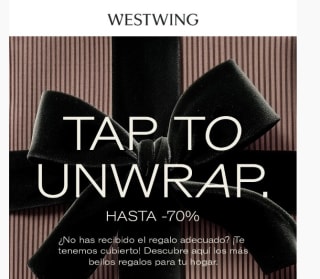 Hasta 70% descuento en Westing