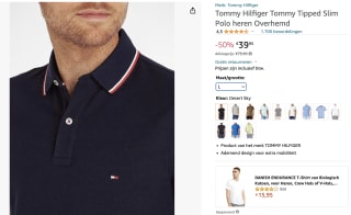 Tommy Hilfiger Polo voor €39,95