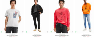 30% korting + 10% extra korting als member bij Desigual