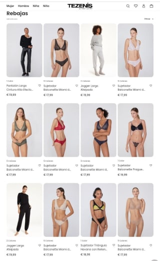 Hasta -50% Las Rebajas Tezenis.