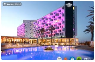 Consigue 3 noches en el famoso Hard Rock Hotel Ibiza con vuelos y desayunos desde 325€