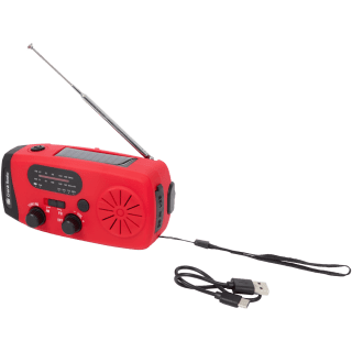 Solar noodradio 28 x 12 cm voor €7,95 bij de Action