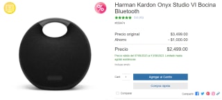 Harman Kardon Onyx Studio VI por $2,499 en Costco