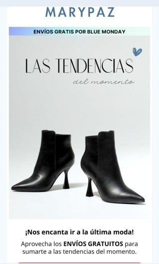 Envíos Gratis desde Marypaz.
