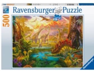 Puzzle Ravensburger Tierra de Dinosaurios 500 piezas por 5€.