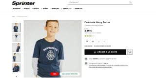 Recopilación ropa Harry Potter desde 2,99€