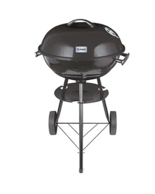 Parrilla Portátil Carbón Kettle Negra 17'' Simplit por $19.990