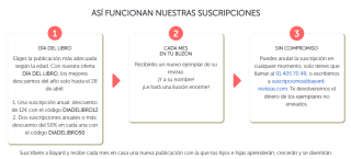 Revistas Bayard 12€ descuento suscripción anual y 50% si te suscribes a más de una revista