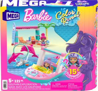 MEGA Construx Barbie Color Reveal Dolfijnavontuur voor €12,82 bij Bol.com