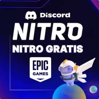 1 Mes de Discord Nitro Grtais con Epic Games