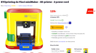 DaVinci miniMaker - 3D-printer - Polylactide (PLA) voor €129 bij Bol.com
