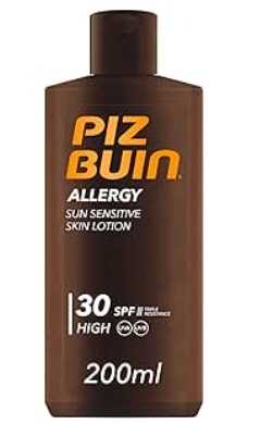 Protector Solar en Loción SPF 30 Piz Buin Allergy 200ml por 5.22€