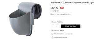 Bébé Confort - Portavasos para silla de coche por 3.99€
