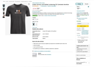Camiseta Under Armour UA Global Lockertag SS Lockertag SS desde 13,97€