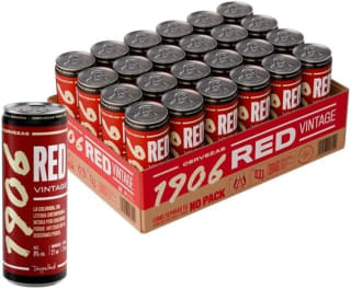 72 latas 1906 Red Vintage - Cerveza Lager Extra 33 cl por 52,32€