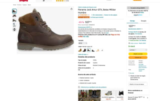 Panama Jack Amur GTX Hombre por solo 107,40€