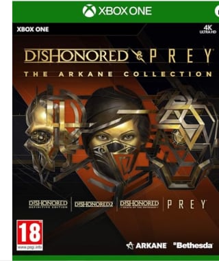 juego Dishonored & Prey: The Arkane Collection para xbox one por 19,75€