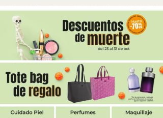 Hasta -70% de descuento y regalo por compra