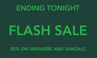 30% korting op geselecteerde sneakers en sandalen bij Woden